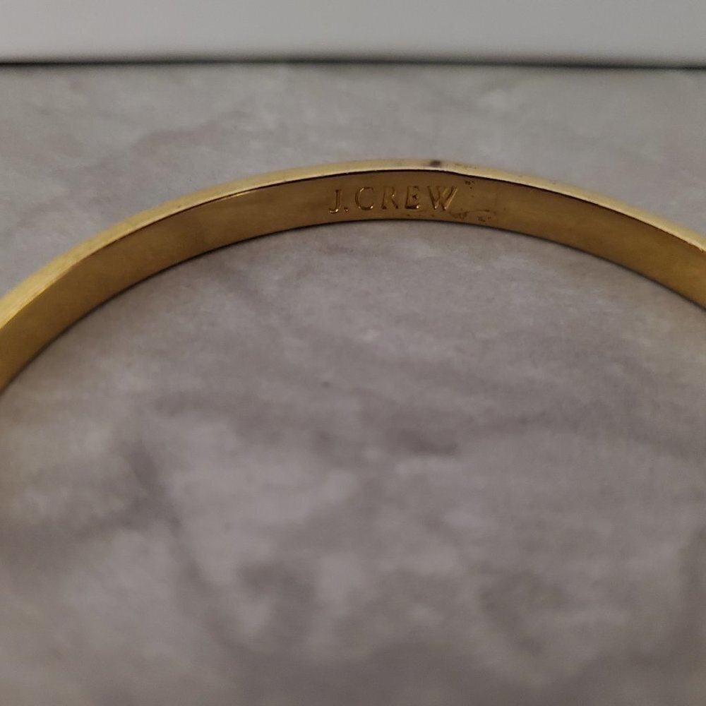 💙 Vintage Y2k 00s 2000's J. Crew Bright Spring Blue Skinny Bangle 💙 - Picture 5 of 8